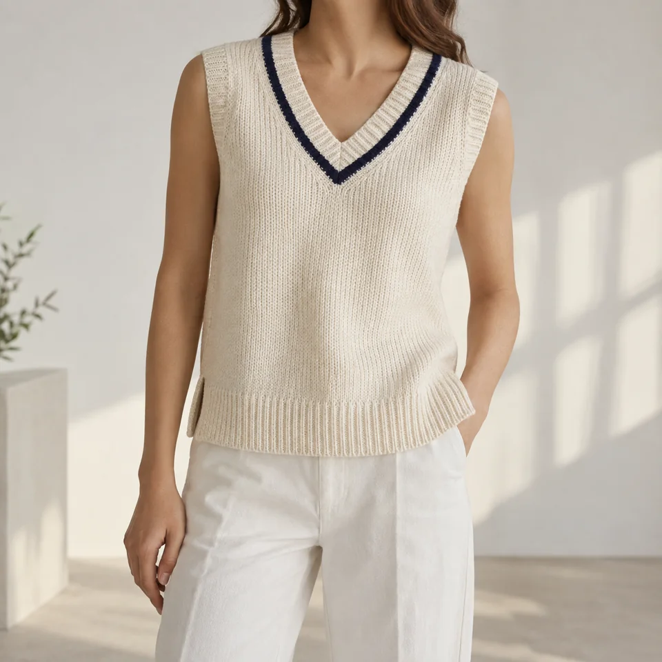 Coastal Knit Vest