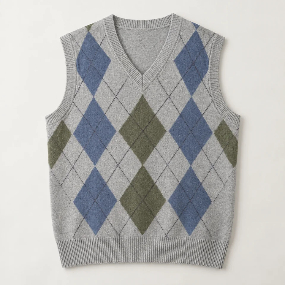 Argyle Sweater Vest