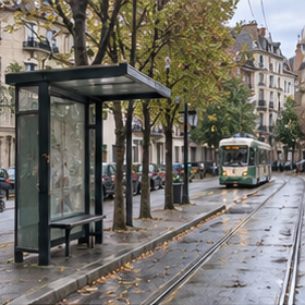 Taking the neighborhood tram